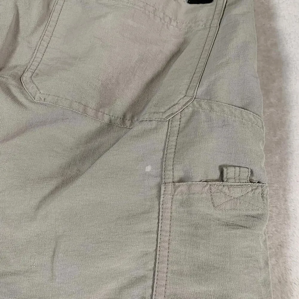 The North Face Men’s Nylon Hiking Pants Size 32‎ Beige Utility Outdoor Trail
